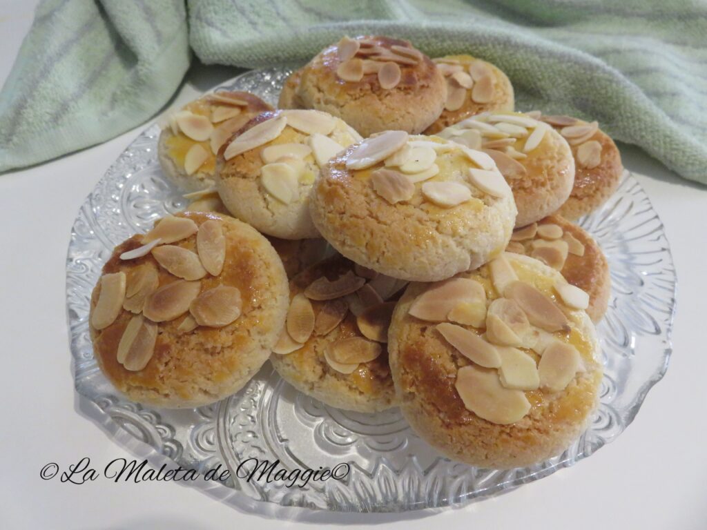 galletas de almendra y clara de huevo