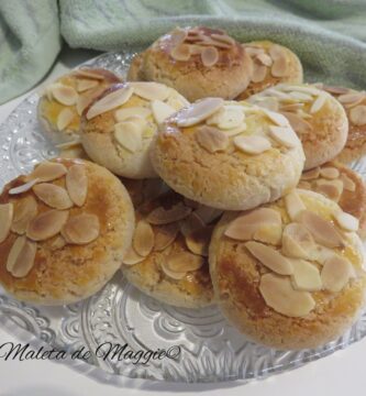 galletas de almendra y clara de huevo