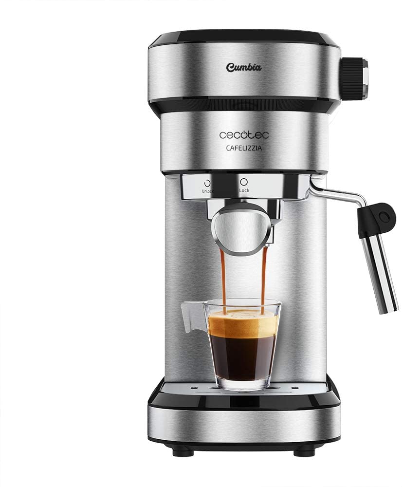 🔴 Cecotec Cafetera Express Cafelizzia 790 Steel | Tienda Online