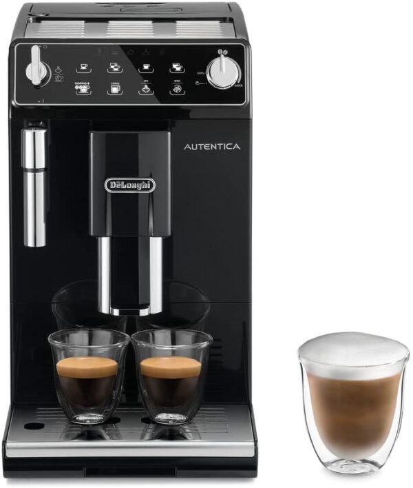 Bebidas automáticas de café Prepara 3 bebidas de café automáticamente con tan sólo apretar un botón: café, Doppio+ y café largo.