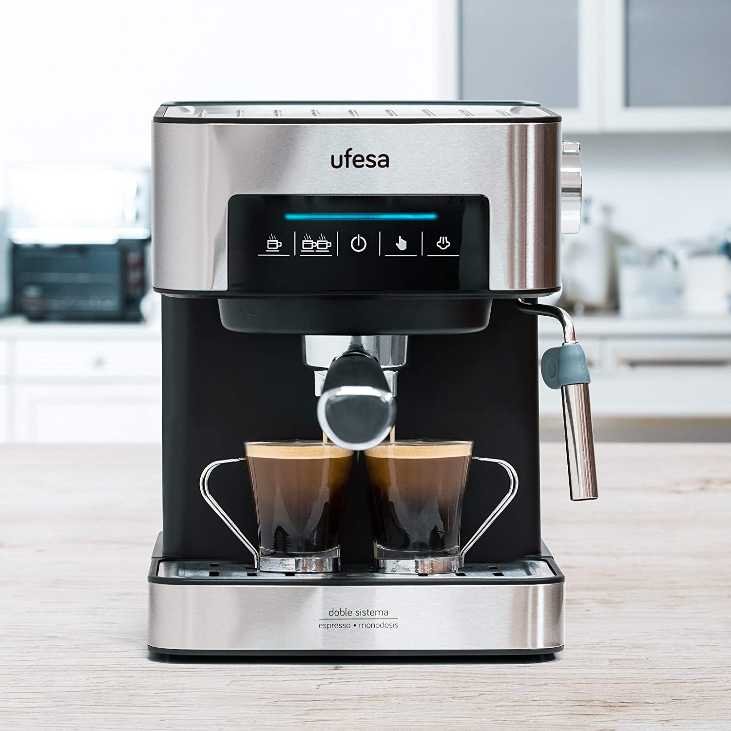 Cafetera Espresso + Capuccino - Coffee Home - Home Elements