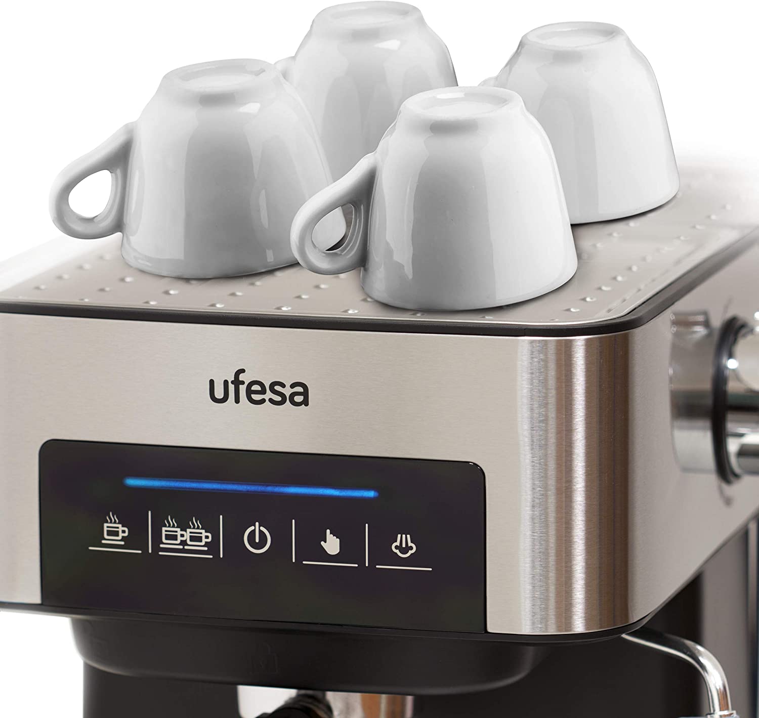 🔴 Ufesa CE7255 Cafetera Expresso y Capuccino | Tienda Online