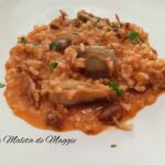 arroz caldoso con alcachofas