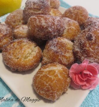 buñuelos de limón