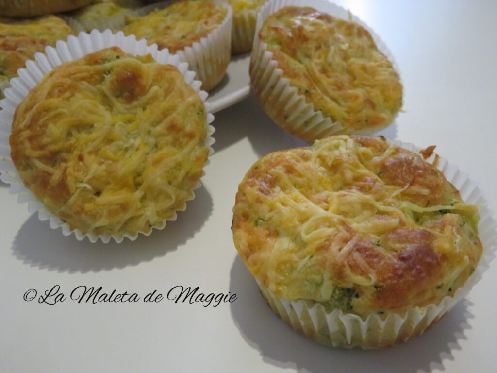 Muffins salados con brócoli