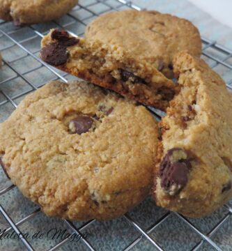 galletas de capuccino y chocolate