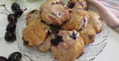 Galletas de cerezas