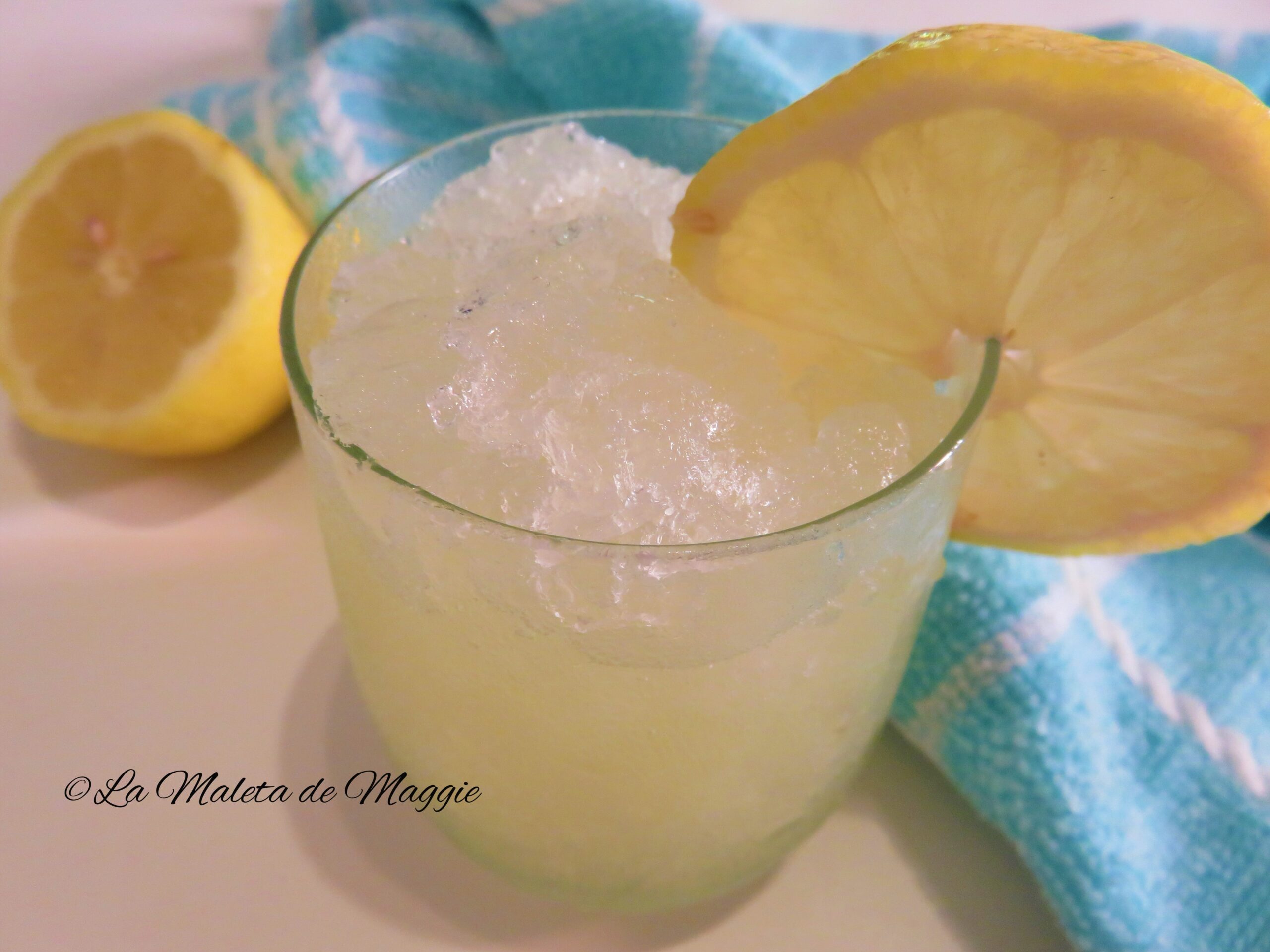 granizado de limón