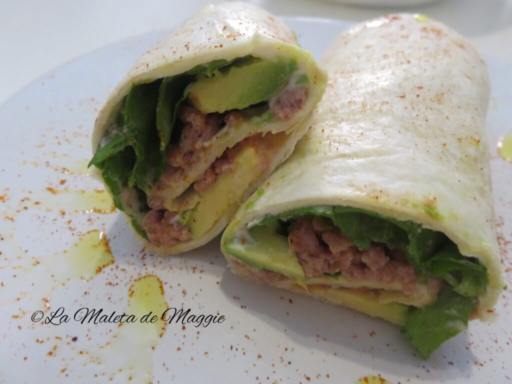 wrap de carne