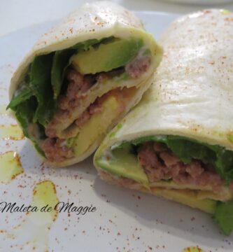 wrap de carne