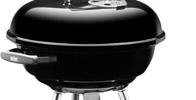 Weber Compact Kettle Barbacoa de Carbón, 47 cm, Negro 1221004