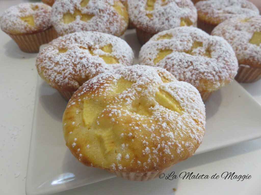 muffins de manzana