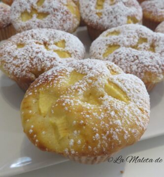 muffins de manzana