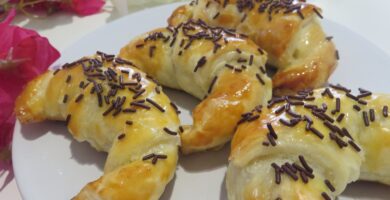 Croissants de nutella