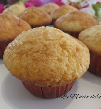 muffins de limón