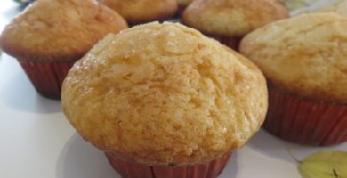 muffins de limón