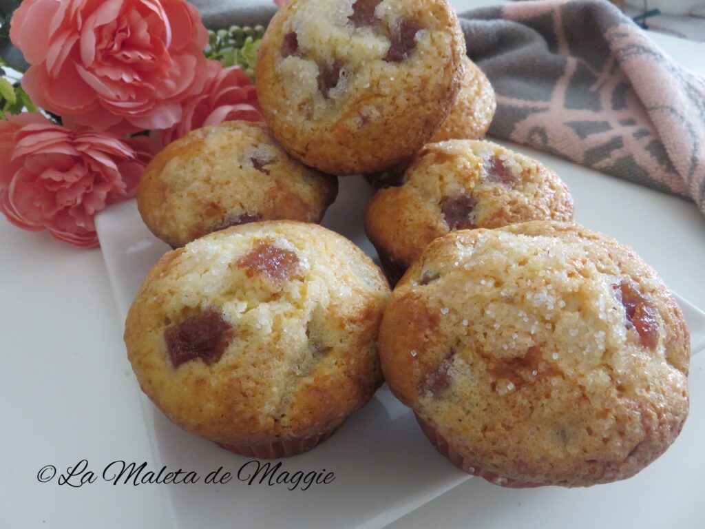 muffins de membrillo