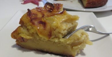 pastel de manzana