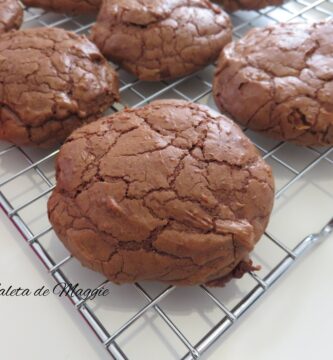 Galletas de brownie