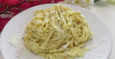 espaguetis al curry