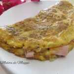 Tortilla de jamón y queso