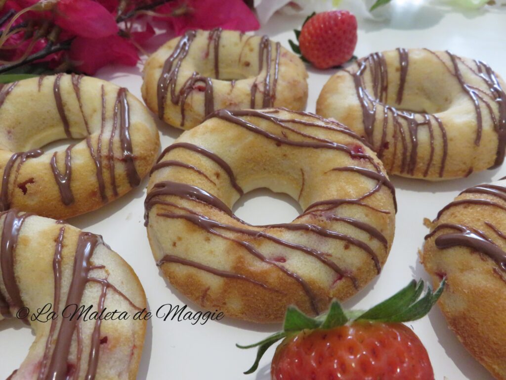 donas de fresas