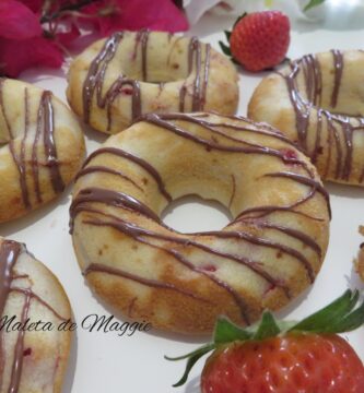 donas de fresas