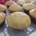 Muffins de frutas confitadas