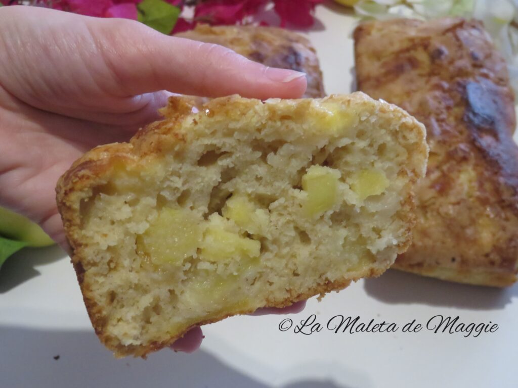 plum cake de manzana