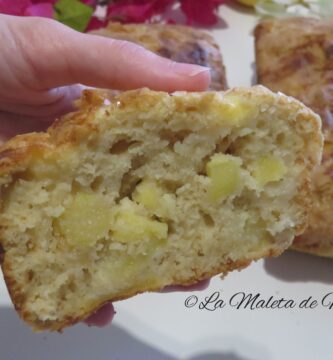 plum cake de manzana