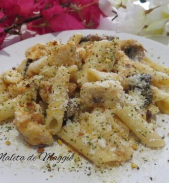 macarrones en salsa cremosa