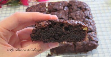 Brownie con nueces