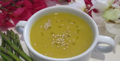 crema de espárragos