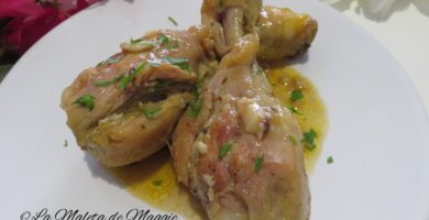 Pollo al ajillo