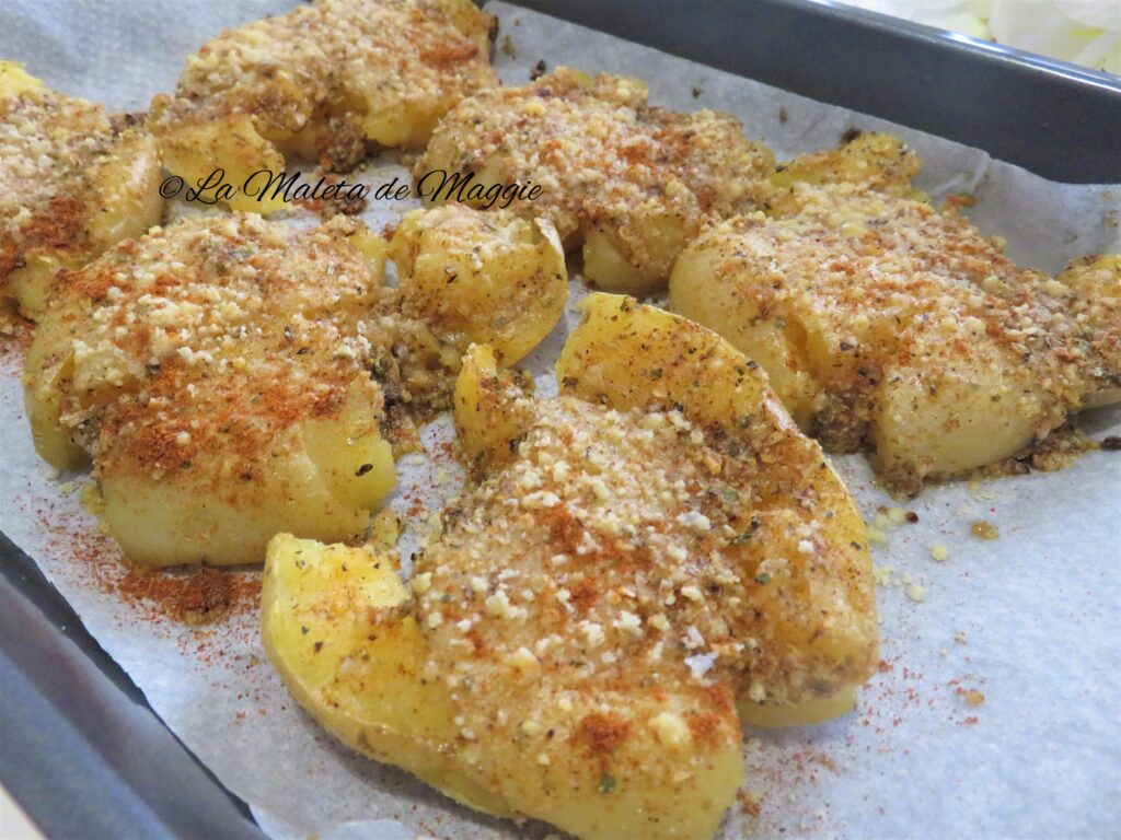 patatas al puñetazo