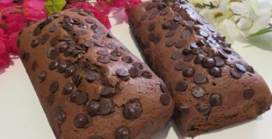 Plum cake de chocolate