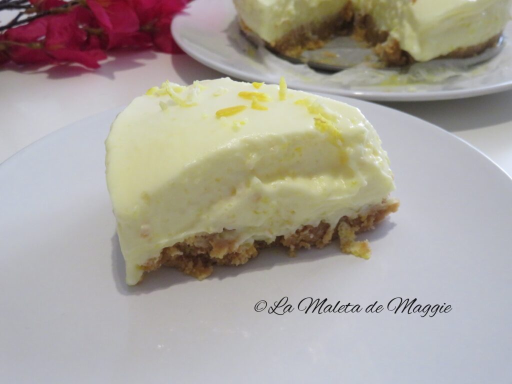 tarta fría de limón