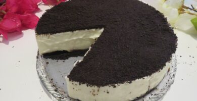 cheesecake de oreo