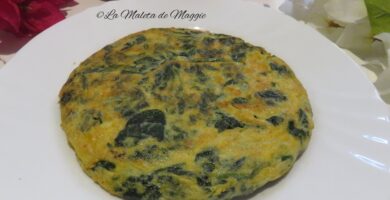 Tortilla de espinacas