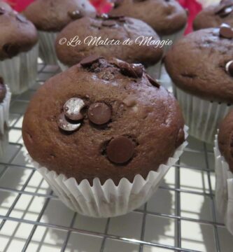 Muffins de chocolate