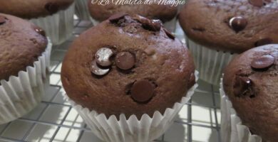 Muffins de chocolate