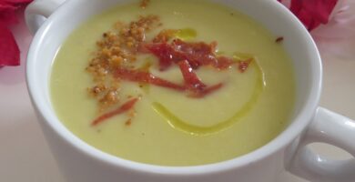 Vichyssoise de manzana