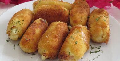 croquetas de jamón y queso