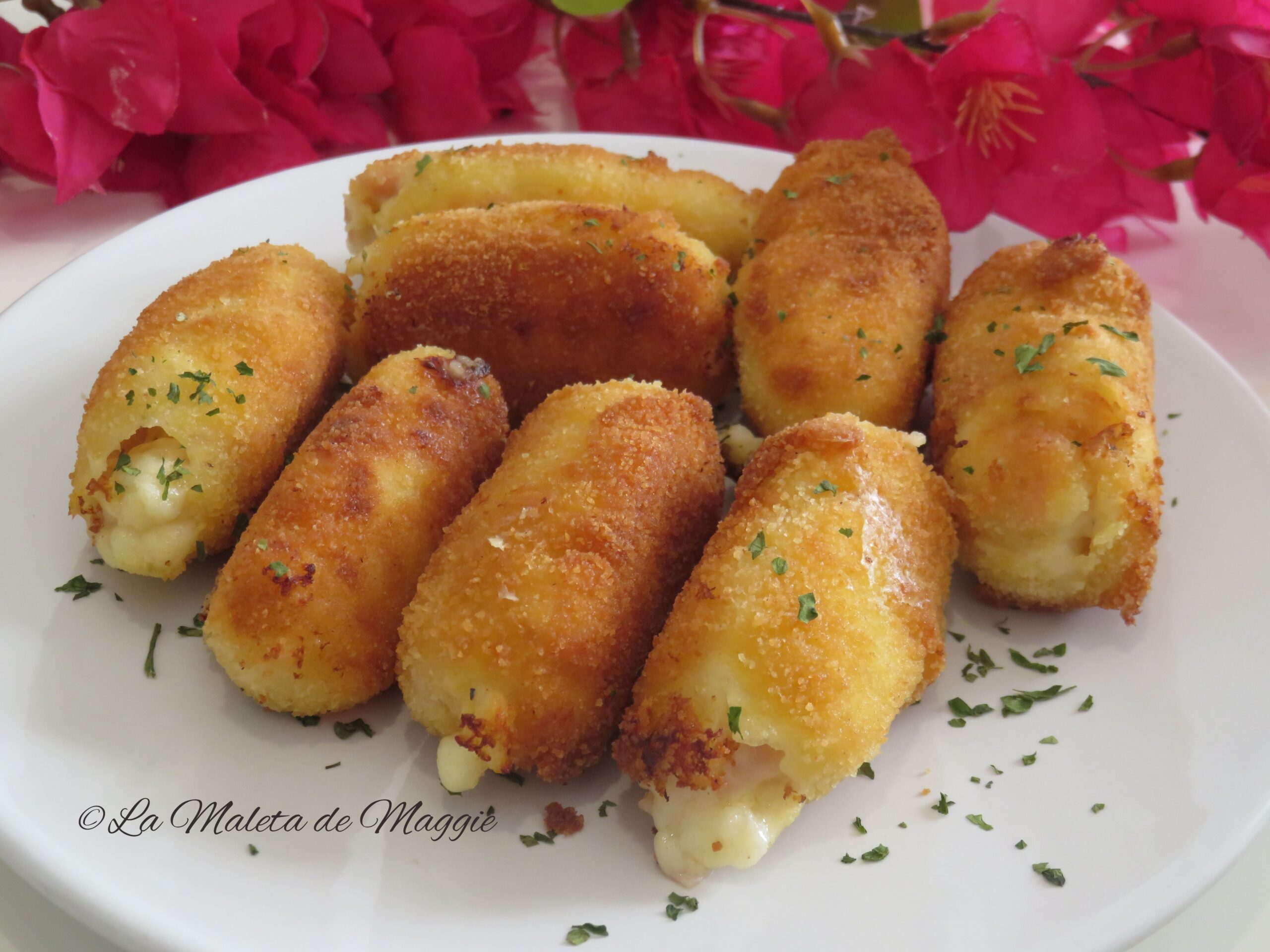 croquetas de jamón y queso