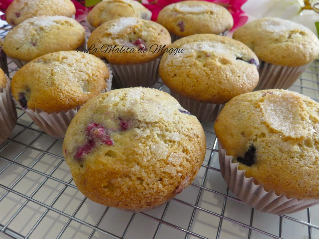 Muffin de frutos rojos