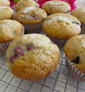 Muffin de frutos rojos