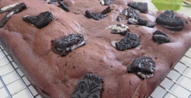 Brownie de oreo