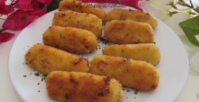 croquetas de pollo y jamón