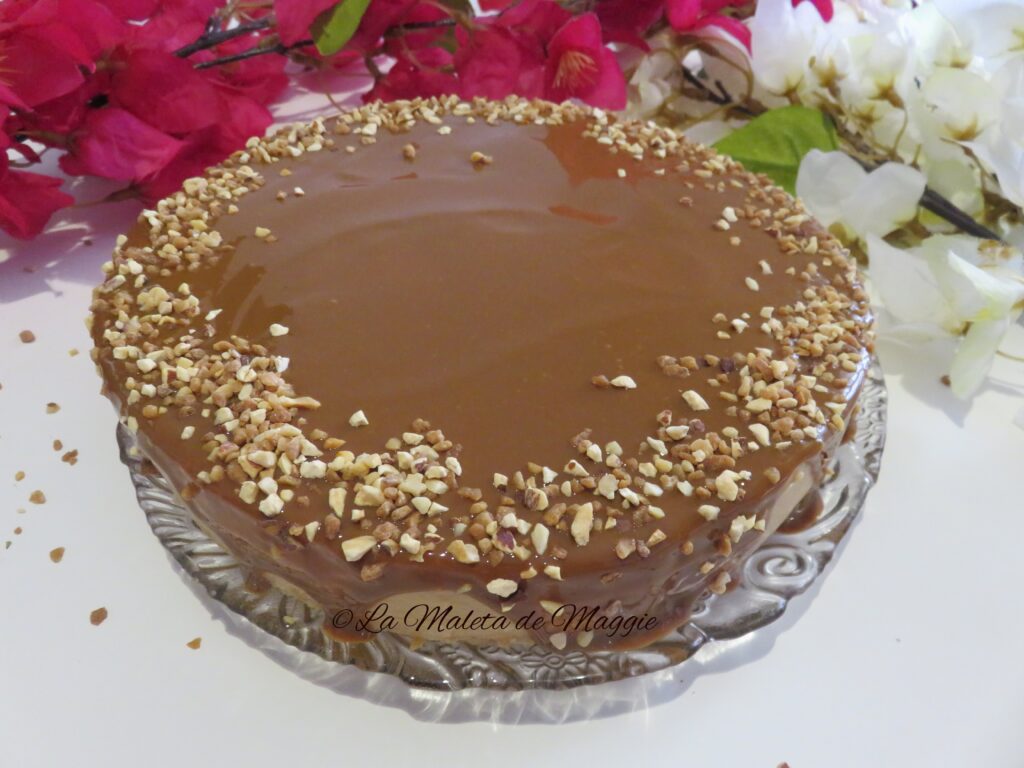 Tarta de dulce de leche