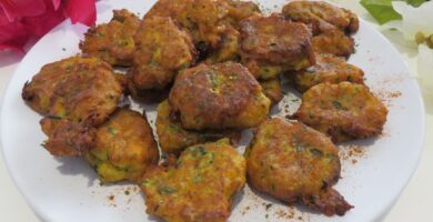 Buñuelos de calabacín y zanahoria